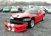 2002 Red and White 2002 Dodge Viper GTS - Was stolen and then recovered.