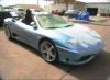 Blue 2004  Ferrari 360 Spider -  Project Car For Sale