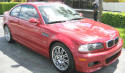 2004 Red BMW M3 Coupe 